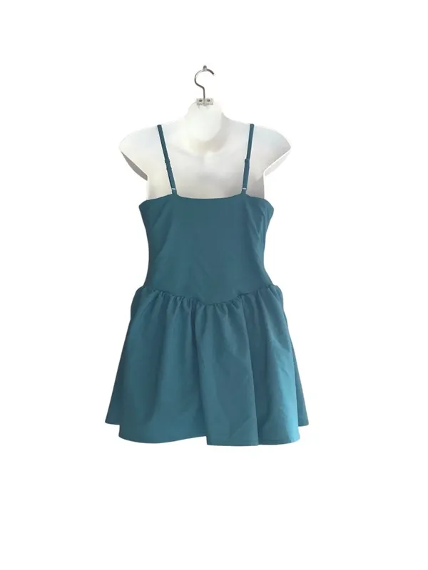 JoyLab Dark Teal Blue Athletic Dress - Image 4