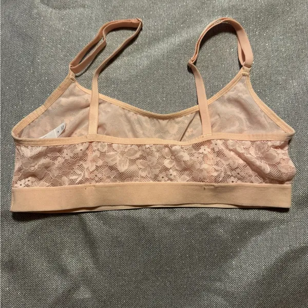 Auden Lace Bralette in Soft Pink - Image 2
