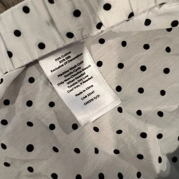 Haven small polka dot‎ shorts White - Image 7