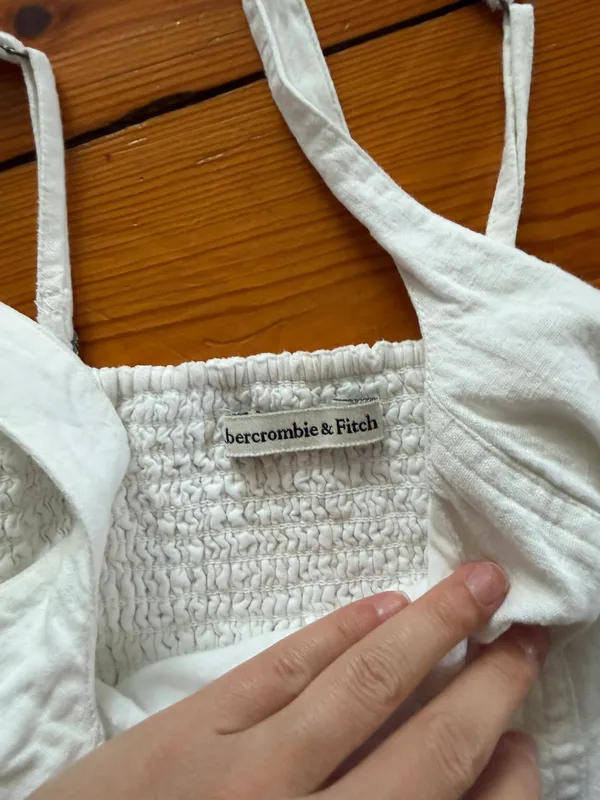 Abercrombie white corset top - Image 2