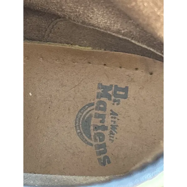Dr. Martens AirWair Light Green Leather Boots M 8 - Image 7