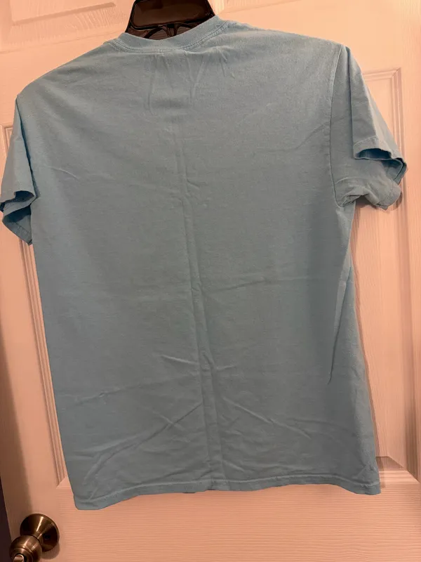 St. Thomas tee shirt Blue Size M - Image 2
