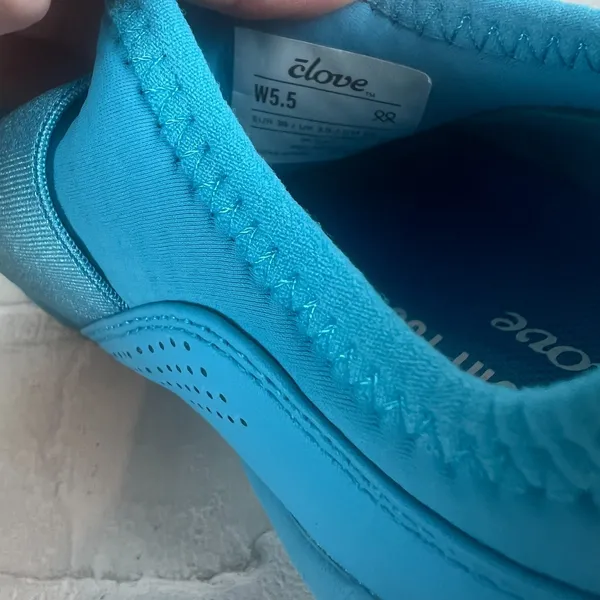 Clove Solo Sneaker Shoes Women 5.5 Electric Blue Slip On Comfort Nursing Stretch - Image 11