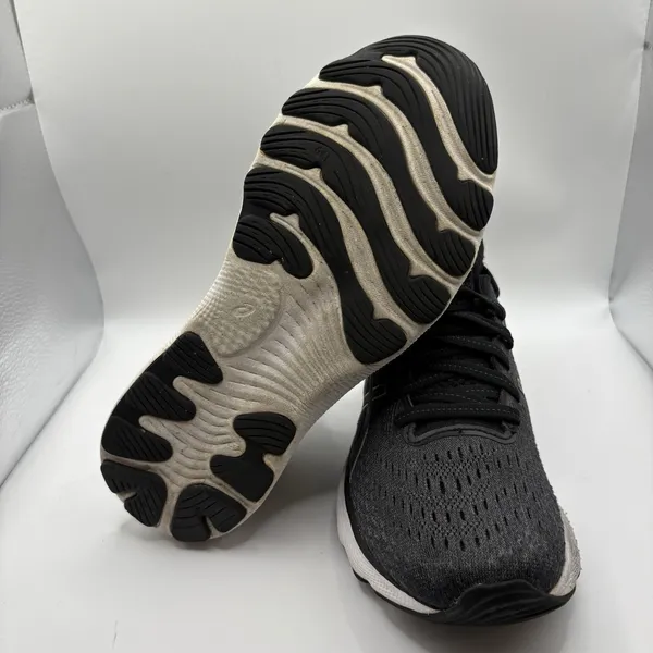 Asics Gel-Nimbus 24 Black White Running Shoes Sneakers 1012B201 Women's Size 6.5 - Image 11