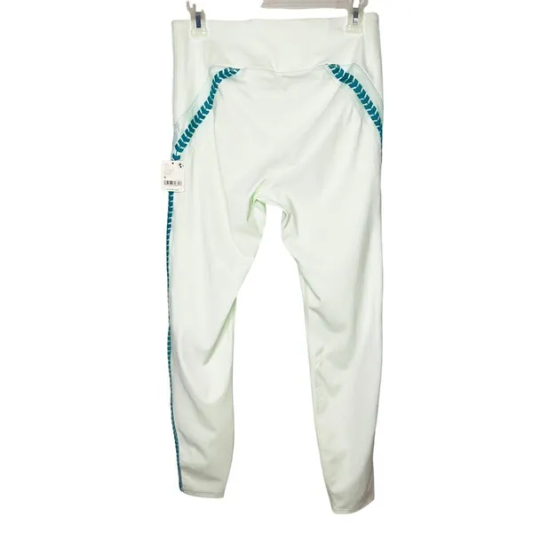 Free People Movement women’s Desert Renegade Leggings Aqua Glass M NWT - Image 2