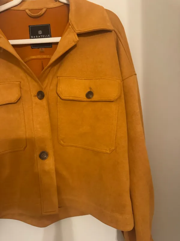 NWOT Bagatella Suede Coat - Image 2