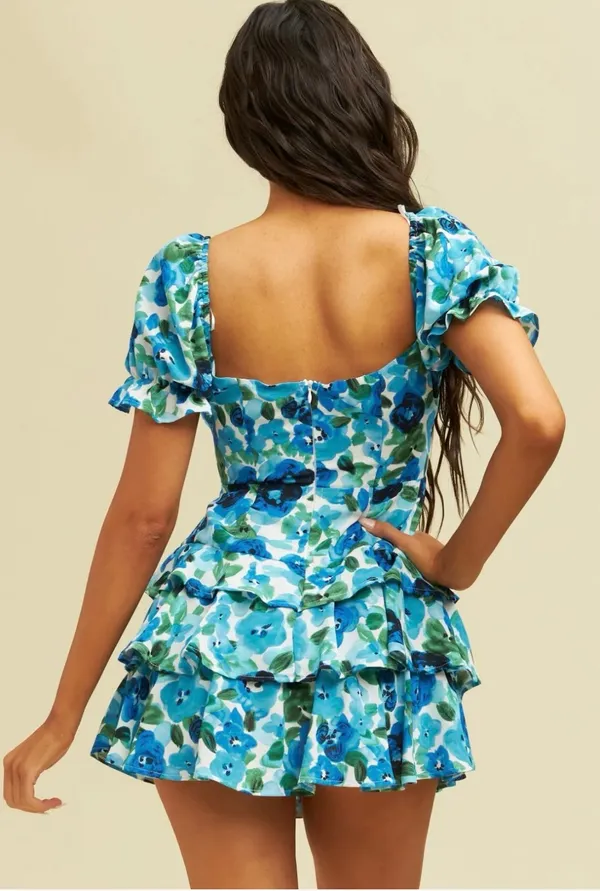Boutique Romper Floral - Image 2