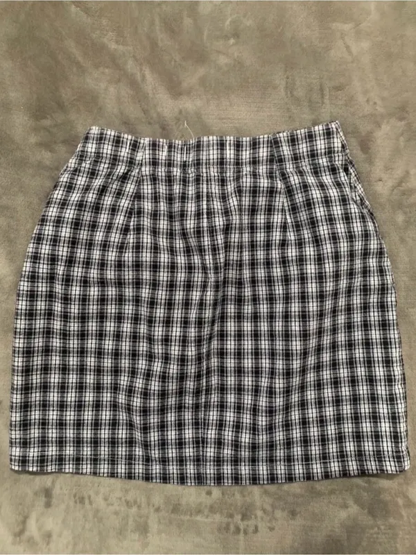 Hollister Ultra High Rise Plaid Mini Skirt size XS - Image 7