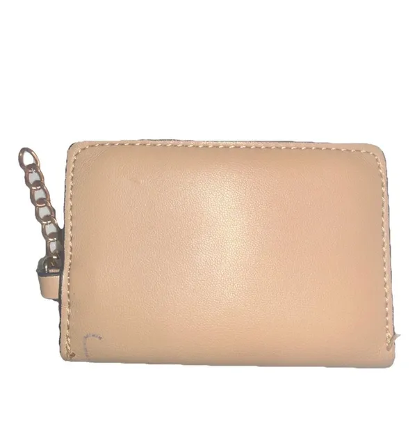 Beige Card Holder Wallet Tan - Image 2
