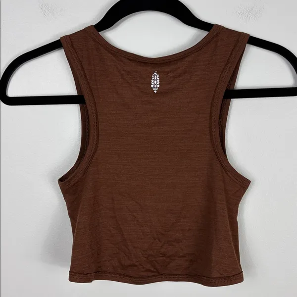 Free People Movement New Moon Tank Top Women’s Size XS Brown Twist - Image 5