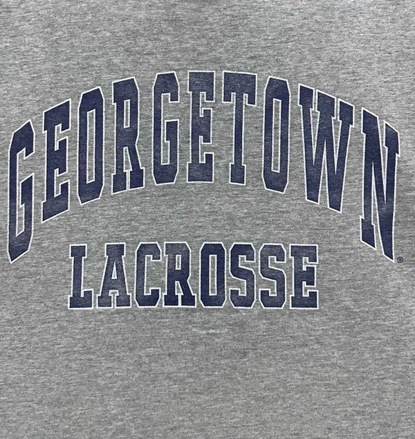 Georgetown Lacrosse Athletic Sports Team Shirt - Image 4