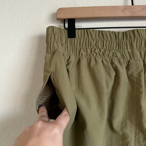 Free People Movement Next Round Green Shorts - Image 7