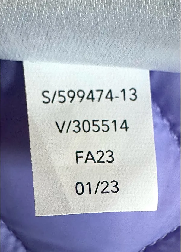 Athleta Whisper Featherless Puffer Jacket Madeira Purple XL - Image 7