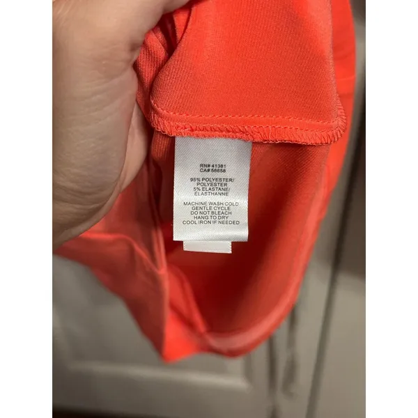 NWT Lauren Ralph Lauren Coral Puff Sleeve Ruched‎ Sheath Dress Minimalist Career - Image 7
