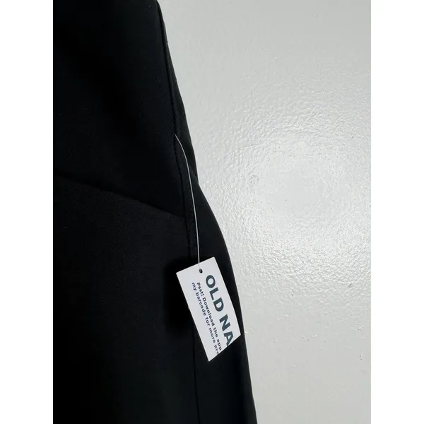 Old Navy High Rise Pixie Wide Leg Black XL Casual Minimalist Stretch Workwear - Image 7