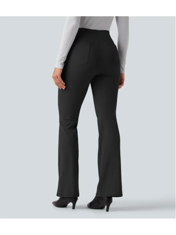 Size S (Regular) Halara High Waisted Bootcut Pants with Pockets - Image 2