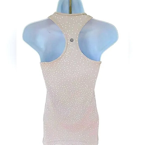 🍋 Lululemon razor back polka dot athletic top size small - Image 2