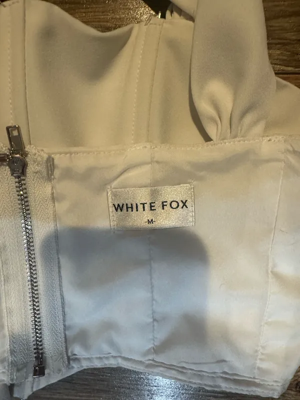 White Fox Corset Boutique TopM - Image 3