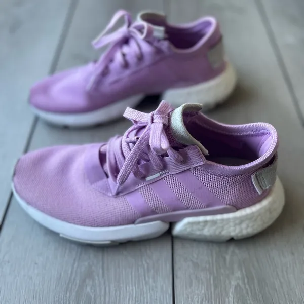 Adidas Women’s POD-S3.1 Low Sneaker Lilac/Orchid size 8.5 - Image 3