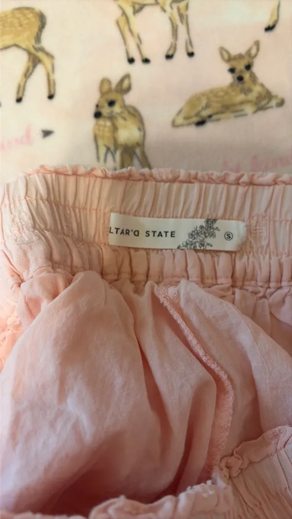 Altar'd State Pink Shorts  - Image 2