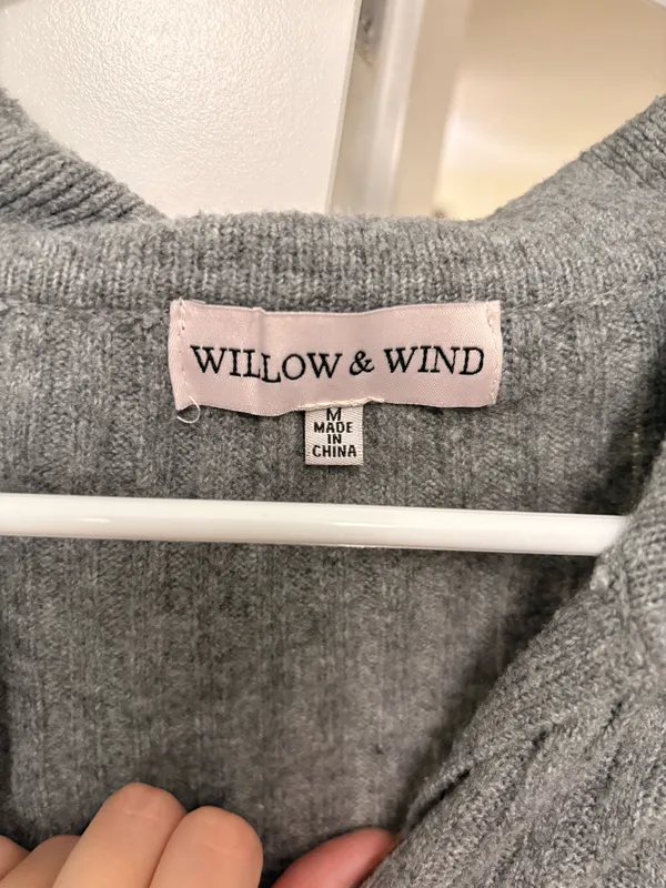 Grey sweater top Gray Size M - Image 2