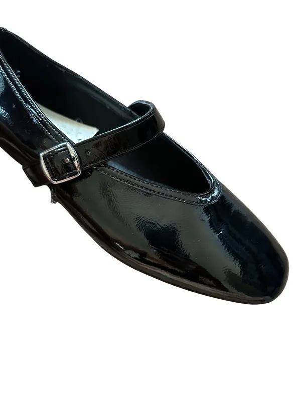 NWT A New Day Black Patent Mary Jane Flats Size 10 - Image 9
