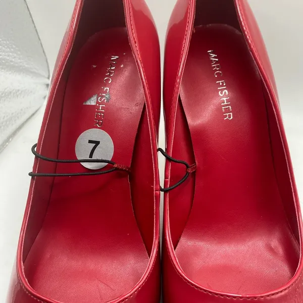 New Marc Fisher women's Red stiletto 4 inch pointed hill - Image 6