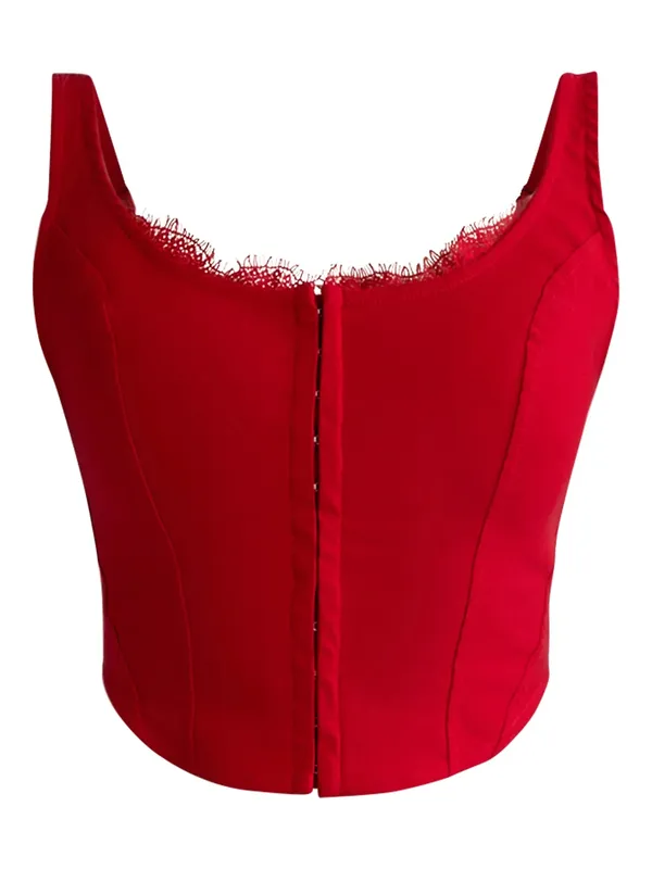 Madden Girl Red Corset top - Image 2