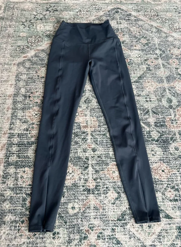 P.E Nation amplify high waisted air lift legging dark shadow gray M - Image 5