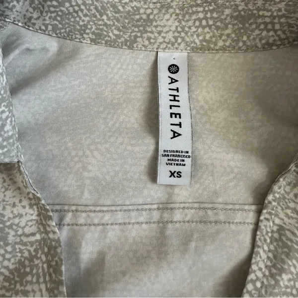 Athleta Zumba Printed Shirtdress In Viper Grey - Image 10