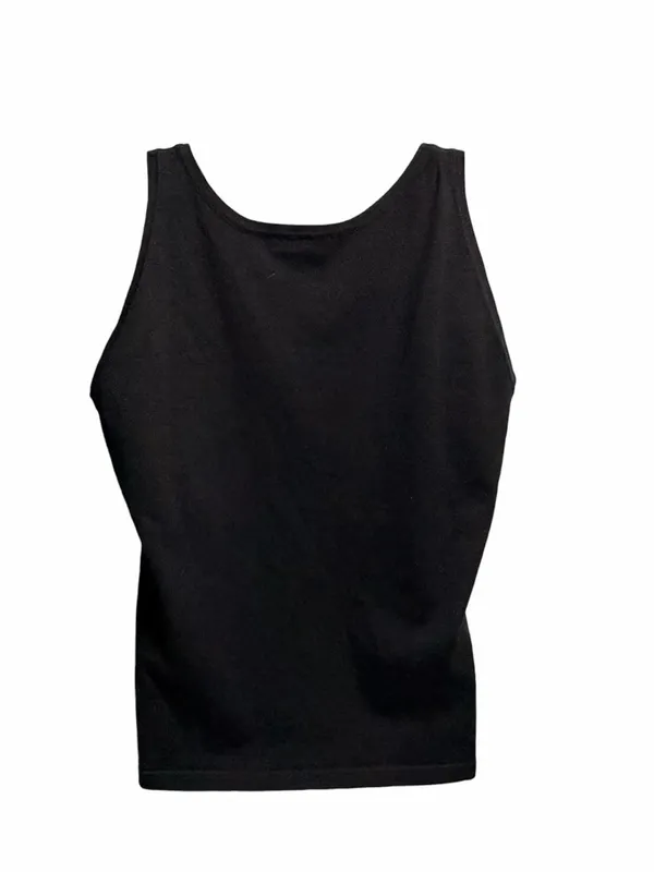 Lilly Pulitzer Black Silk Blend Tank XL - Image 3