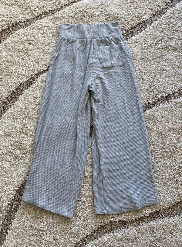 Waffle Gray Lounge Pants From Abercrombie - Image 3