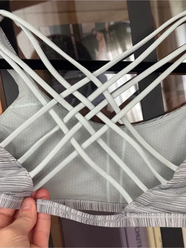 Lululemon Free to Be Bra Wild Light Support Wee Are From Space Nimbus sports - Image 6