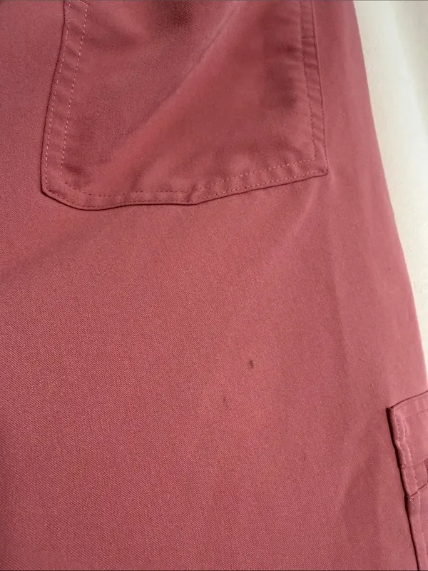 Figs Zamora‎ Jogger Scrub Pants Mauve Pink Large Petite - Image 5