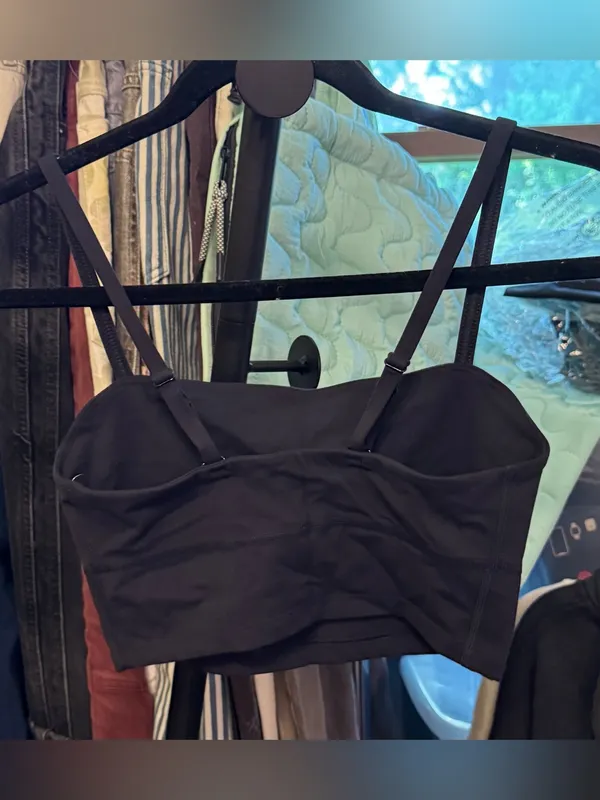 NWT Free People FP Movement Never Better Bandeau - Black - XS - Image 10