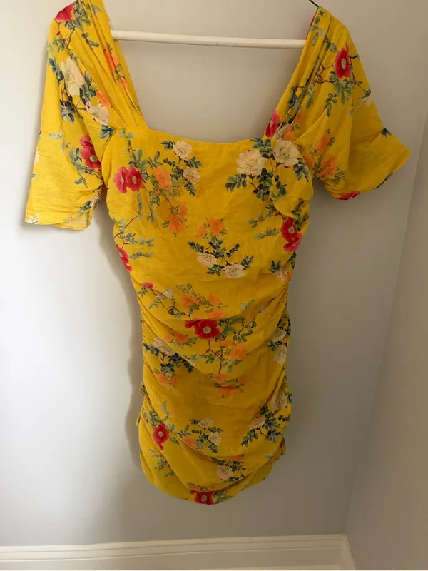 Lovers + Friends Joss Dress in Spring Blossom - size Small - Image 3