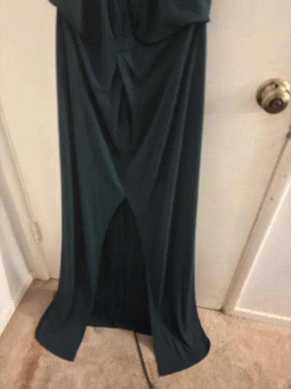 Reformation Backless Halter Gown Dress  - Image 3