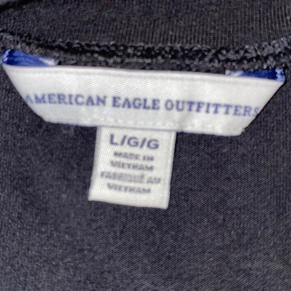 American Eagle Outfitters Casual Comfy Black Cut Out Dress Size Large - Image 8