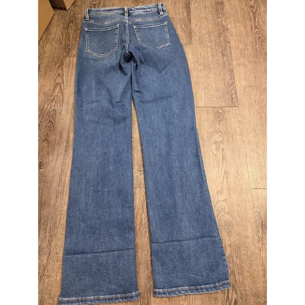 Flying Monkey Young Folks 90's High Rise Vintage Flare Jeans Size 26 - Image 4