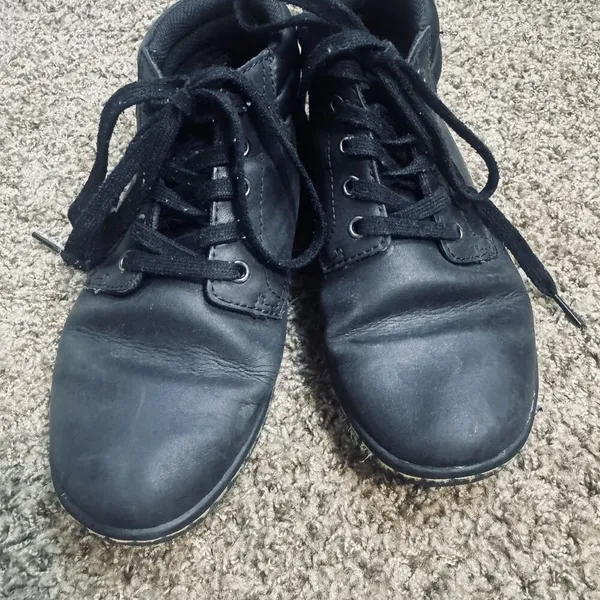 Dr. Martens Air Wair Maleke Black Canvas Boots Shoes Punk W8 M7 EU39 goth punk - Image 2