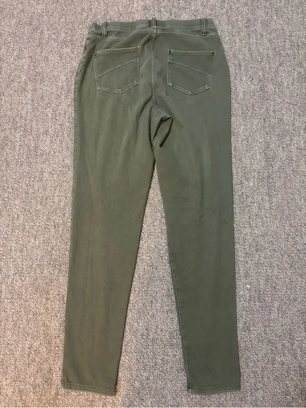 Womens Olive Green Pants Size M - Image 2