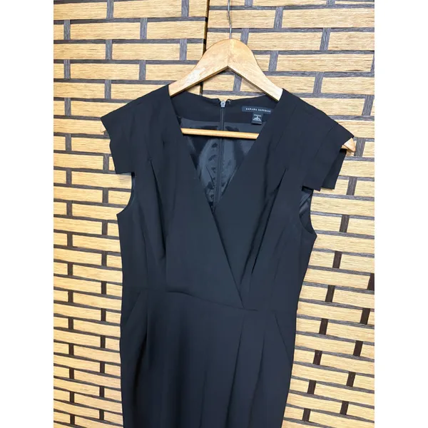 Banana Republic Black Wool Blend Dress Size‎ 4 - Image 3