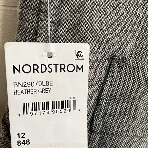 Democracy Clothing Curve Equality Straight Leg Pants‎ Grey Heather Drawstring 12 - Image 9