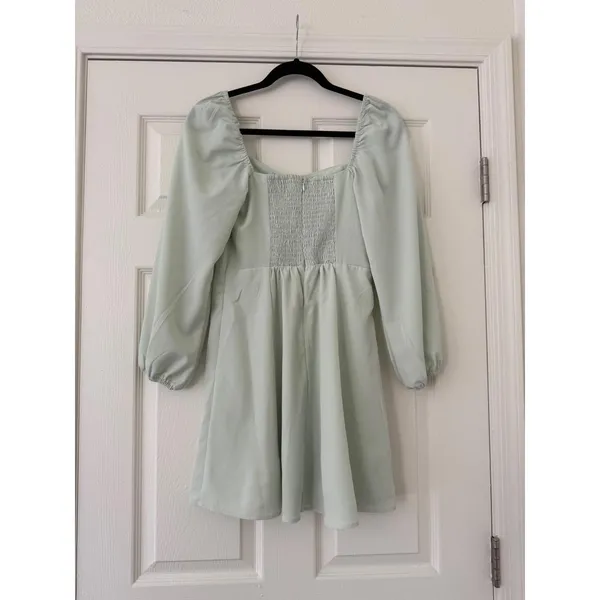 Abercrombie Mint Green Corset Bodice Dress small - Image 2