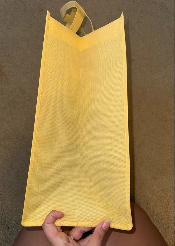 Yellow la la land coffee tote bag - Image 3