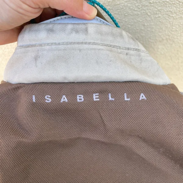 The North Face Isabella Grey Teal Backpack - Image 9