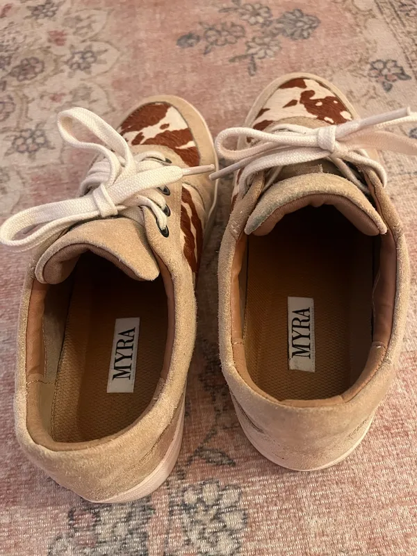 Myra Bags cow print sneakers - Image 3