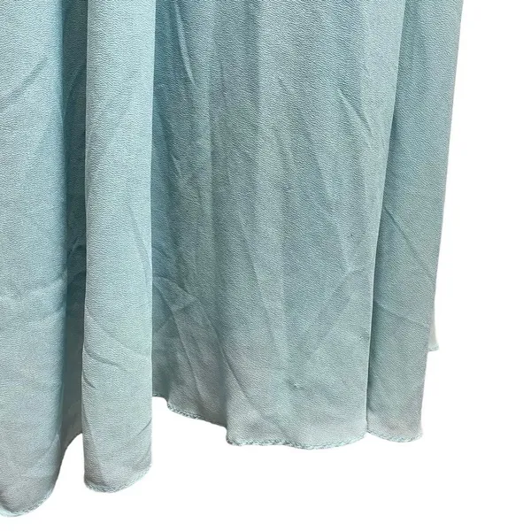 Lulus‎ Women's XS Beaded Twist Front Prom Blue Bridesmaid Chiffon Maxi Dress - Image 11