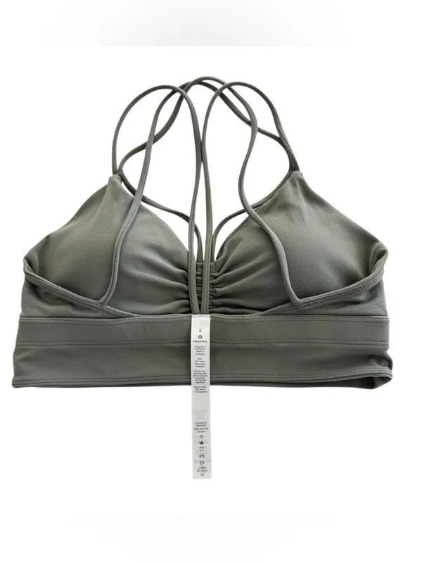 Lululemon Full Expression Bra Grey Sage Size 8 - Image 11