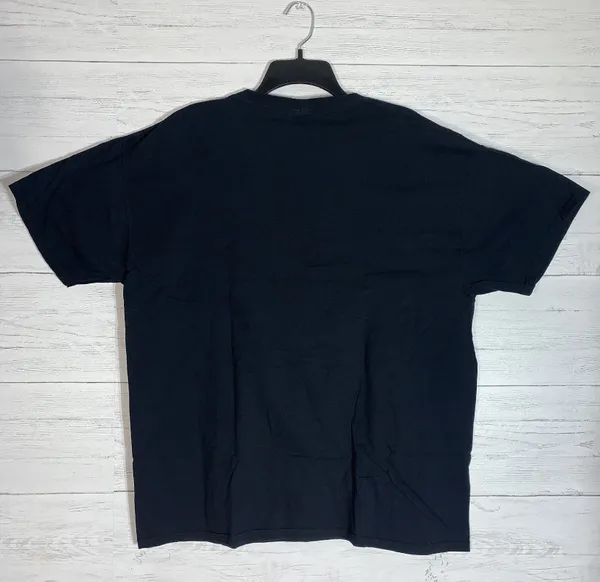 Fruit of the Loom THE SWEDISH CHIEF "VER DER FERK?" BLACK T-SHIRT XL - Image 2